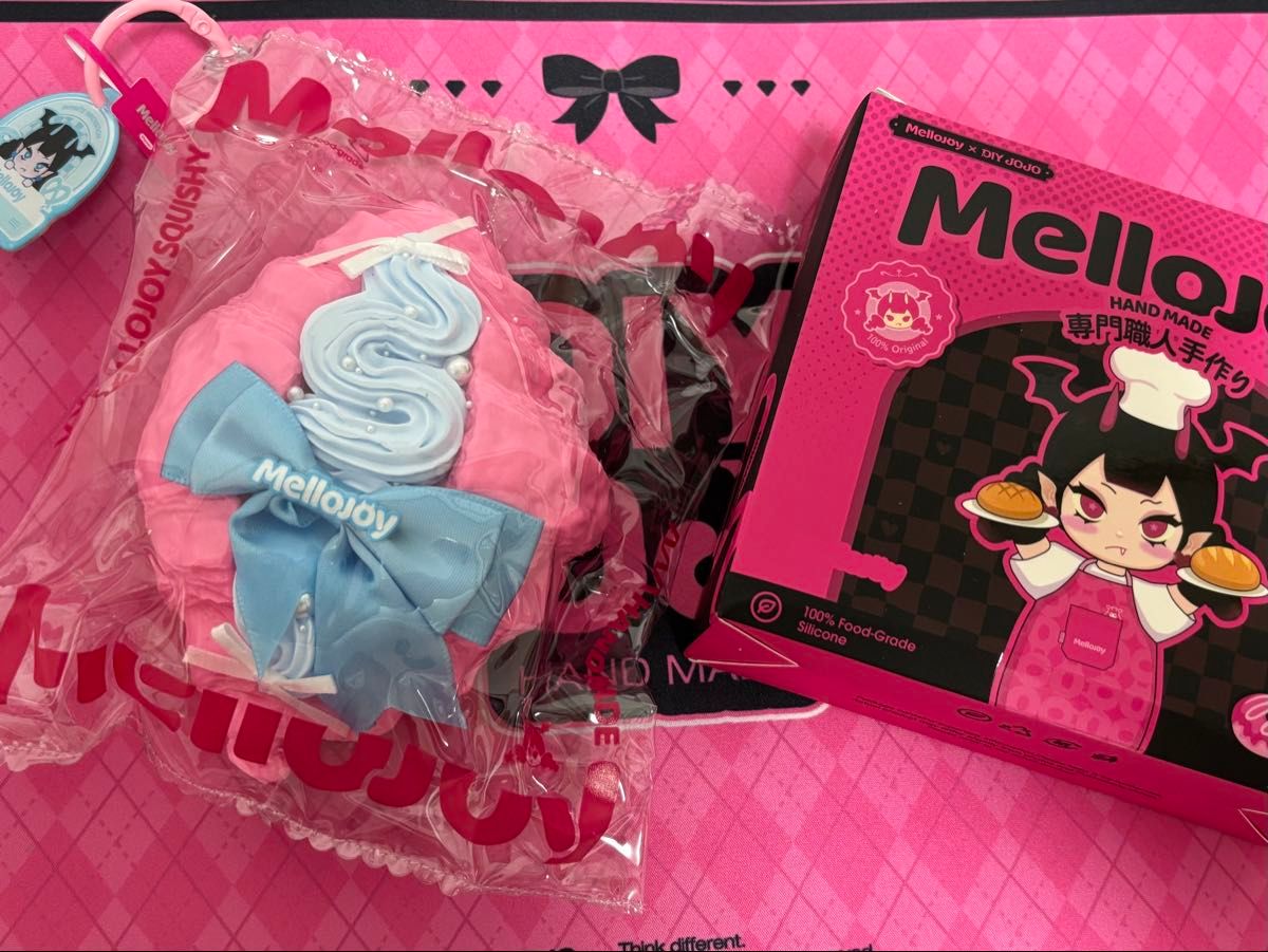 mellojoy とろんスクイーズ アフタヌーンティーシリーズ ピンク