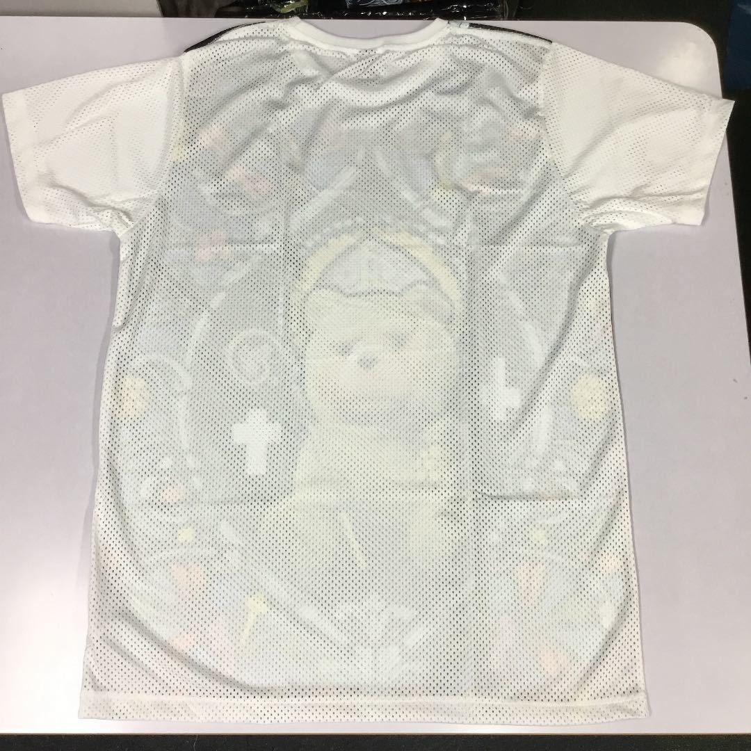 デザインメッシュ半袖Tシャツ Lサイズ　テッド　ted ① ステンドグラス　DBR4B