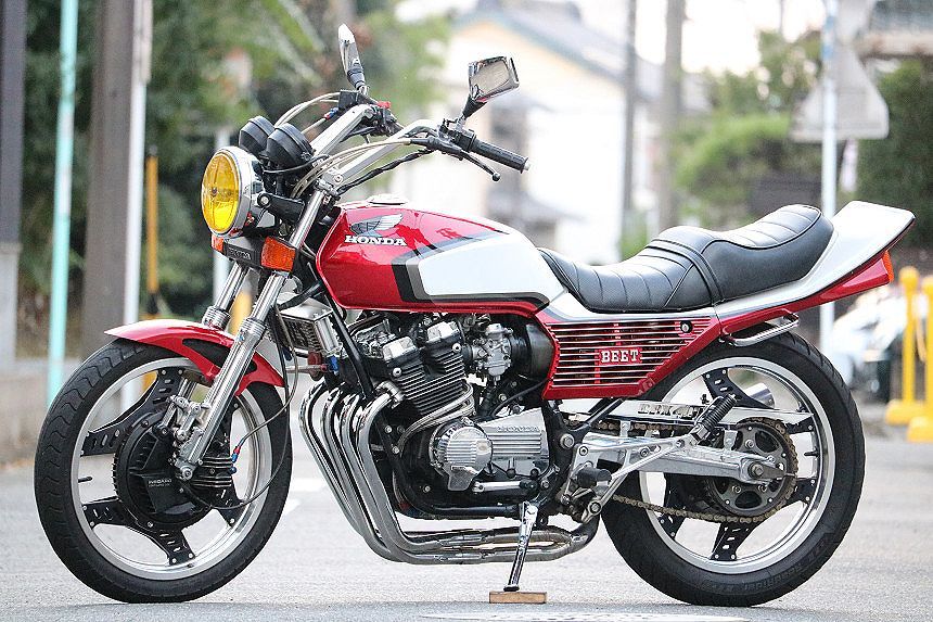 CBX400F オイルクーラー EARLS アールズ サーモ サイド回し - エンジン