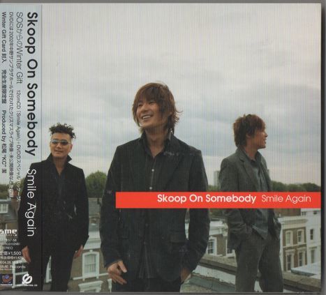 帯付CD★Skoop on Somebody／Smile Again_画像1