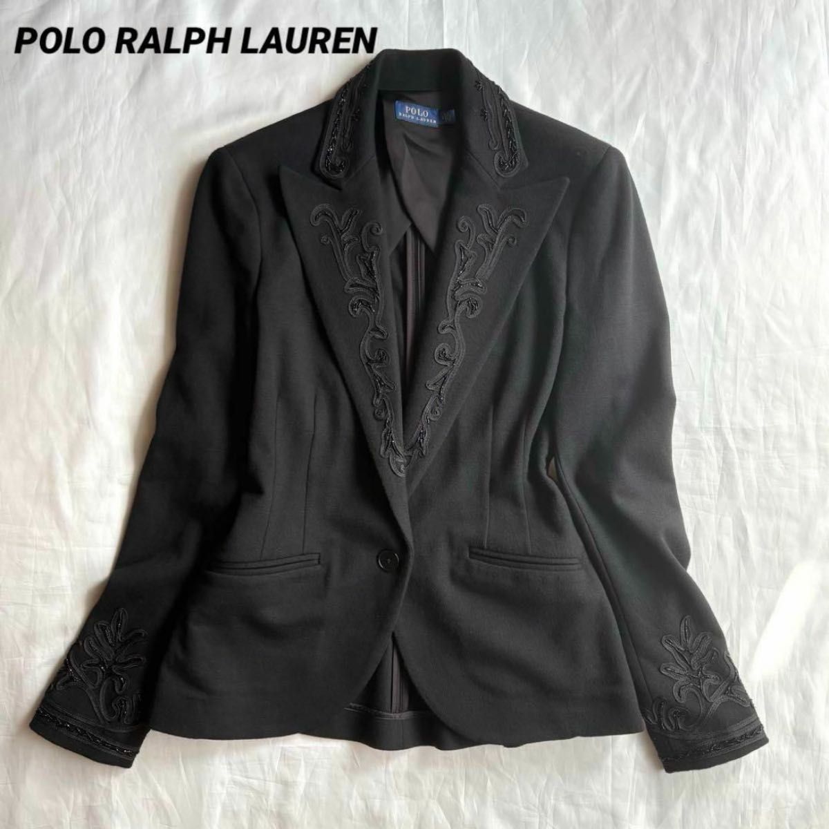 s*t様 ウール100% Polo Ralph Lauren テーラードジャケッ POLO RALPH LAUREN ポロ ラルフローレン ウール100 パスマン