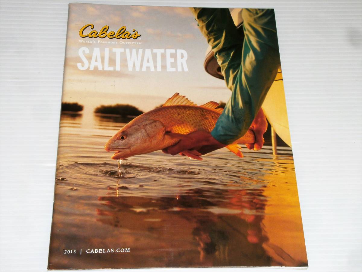 【カタログのみ】CABELAS　カベラス　SALT WATER　ソルトウォーター　2013_画像1