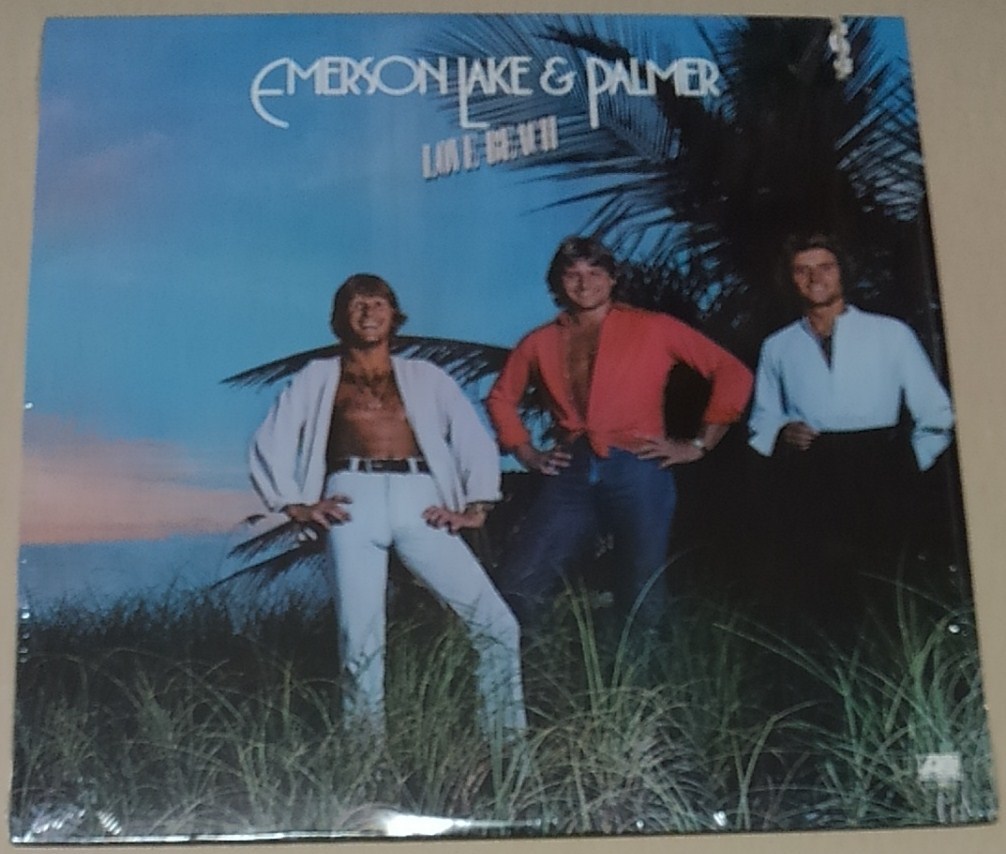  【LP】EMERSON LAKE & PALMER / LOVE BEACH■US/カット盤/シュリンク■ELP / ラヴ・ビーチ_画像1