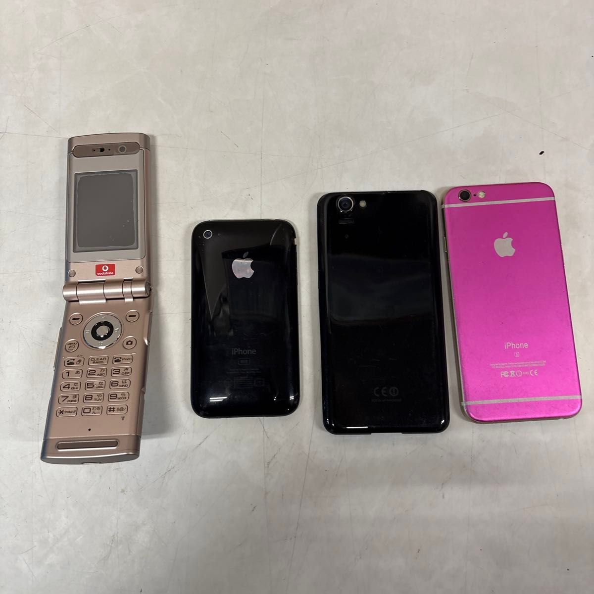 ジャンク スマホ スマートフォン ガラケー 携帯電話 携帯電話 スマートフォン ガラケー 4個セット まとめ売り