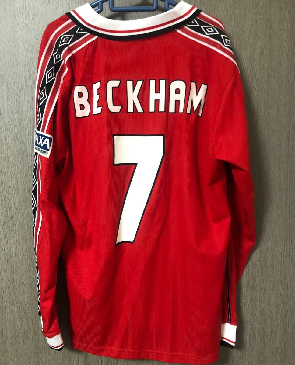 Beckham マンチェスター・ユナイテッド サッカー ユニフォーム M マンチェスターユナイテッド ベッカムユニホーム Beckham