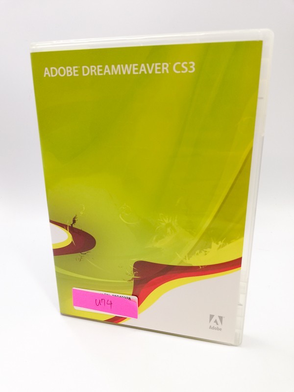 Adobe Dreamweaver cs3 windows version home page making code paper . Editor -U74