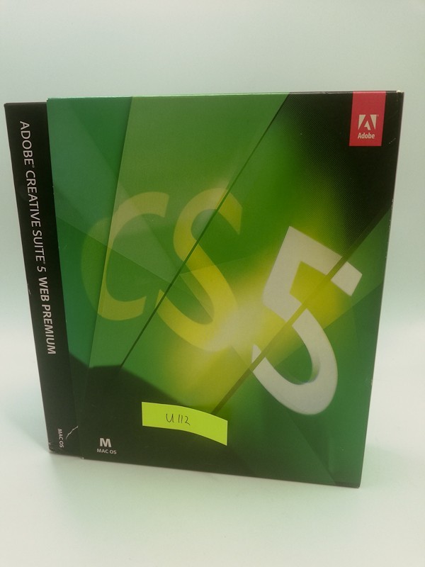 Adobe Creative Suite 5 Web Premium Mac os macintosh CS5 Photoshop Extended Illustrator Dreamweaver パッケージ版 日本語版 U112の画像1