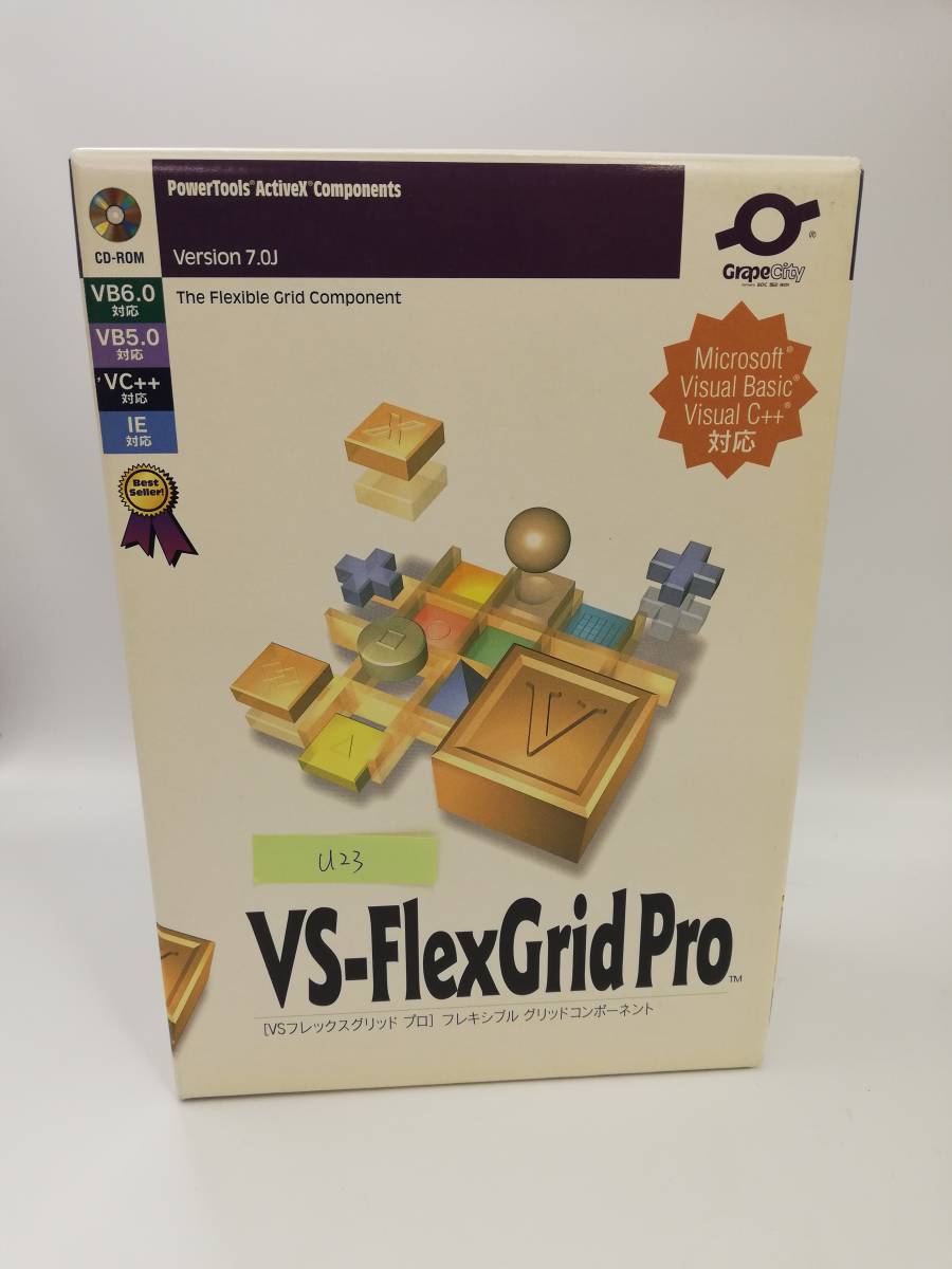 新作モデル ver Components Activsex Powertools グリッドコンポネント プロ フレックスグリッド VS / Pro VS-FlexGrid 7.0J U23 VC++対応 5.0 VB6.0 開発ツール