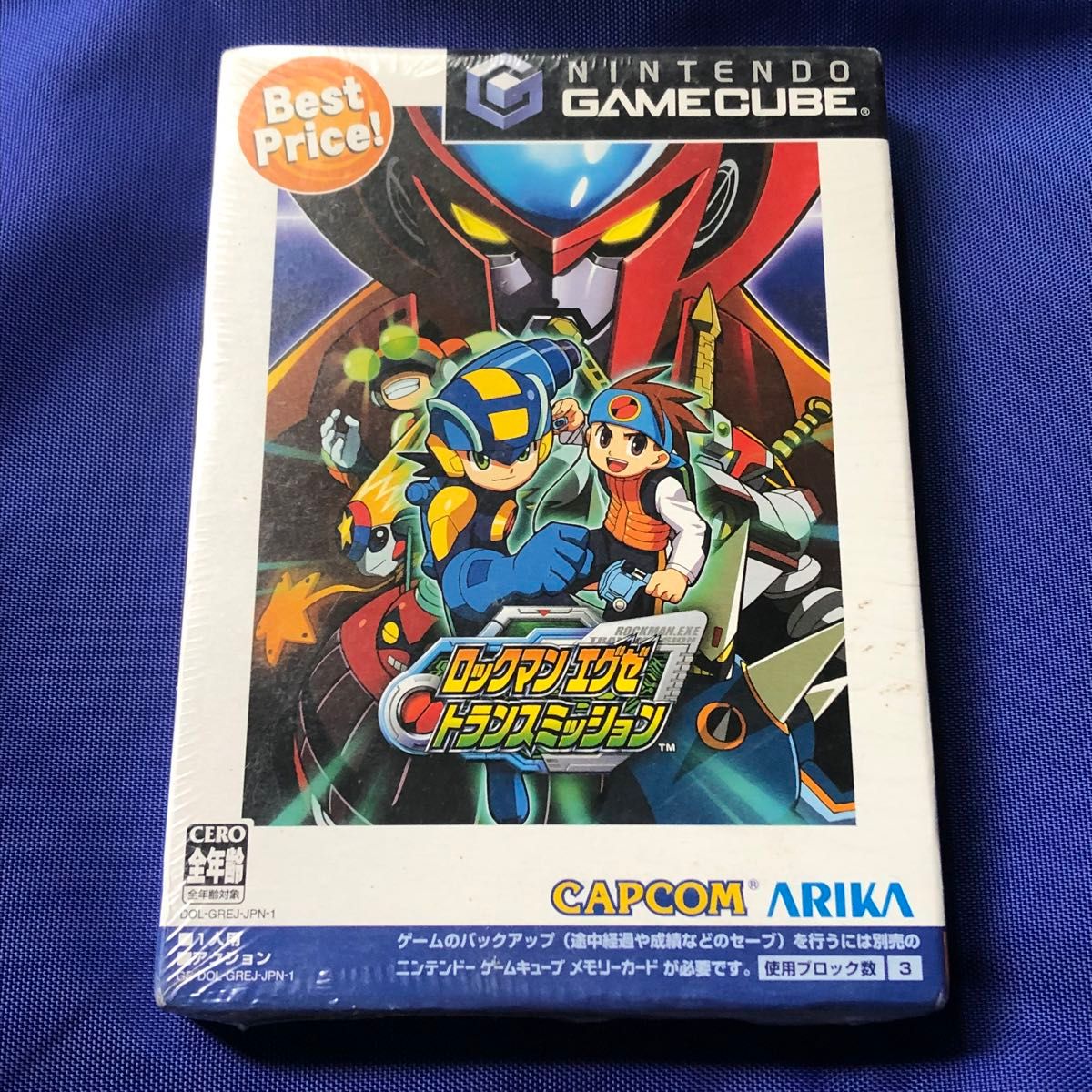 ロックマンエグゼトランスミッション【新品未開封・GC日本版】 ロックマンエグゼ トランスミッション ゲームキューブ ソフト