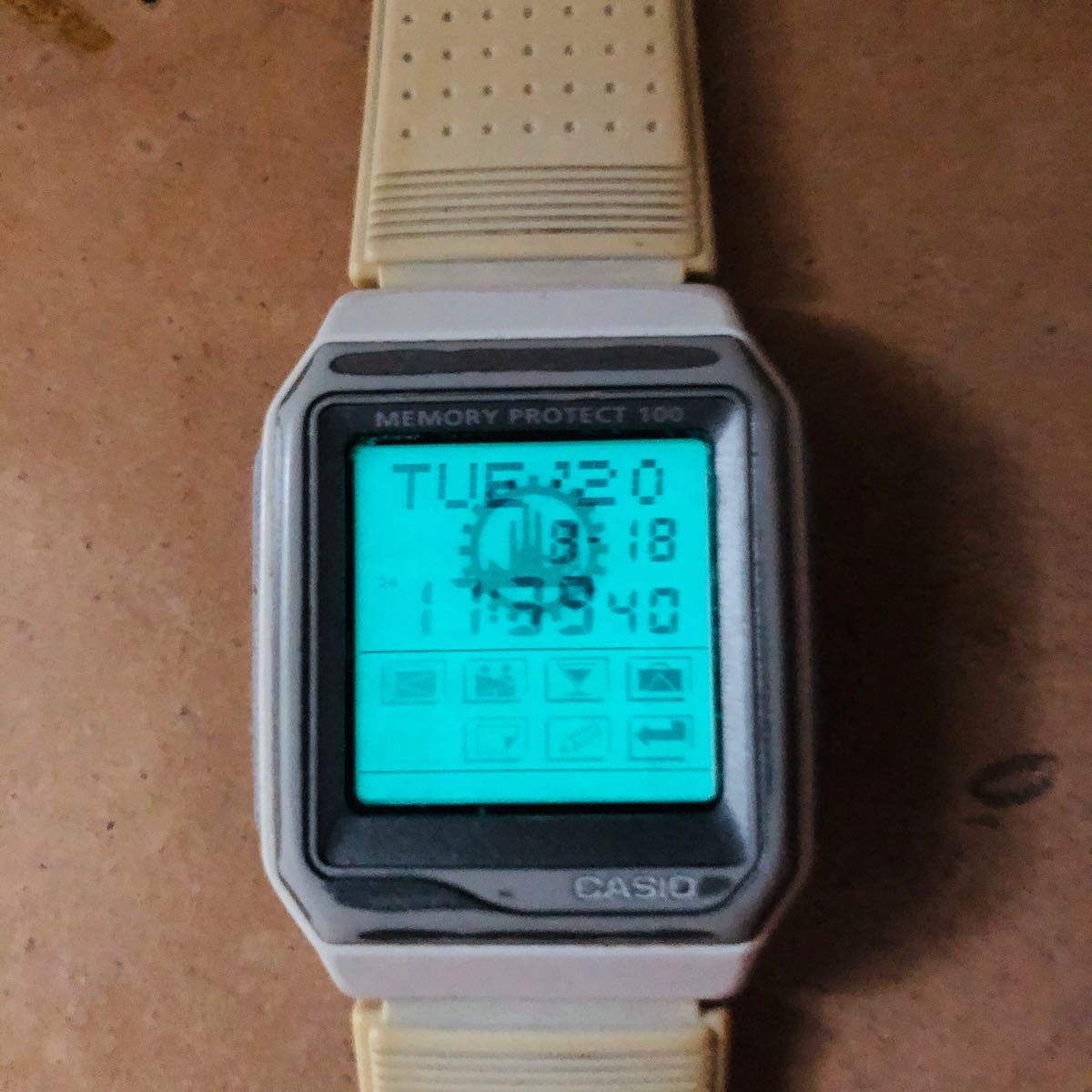 CASIO カシオ 腕時計 データバンクVDB-101 タッチパネル 電池 CASIO カシオ 腕時計 データバンクVDB-101 タッチパネル 電池