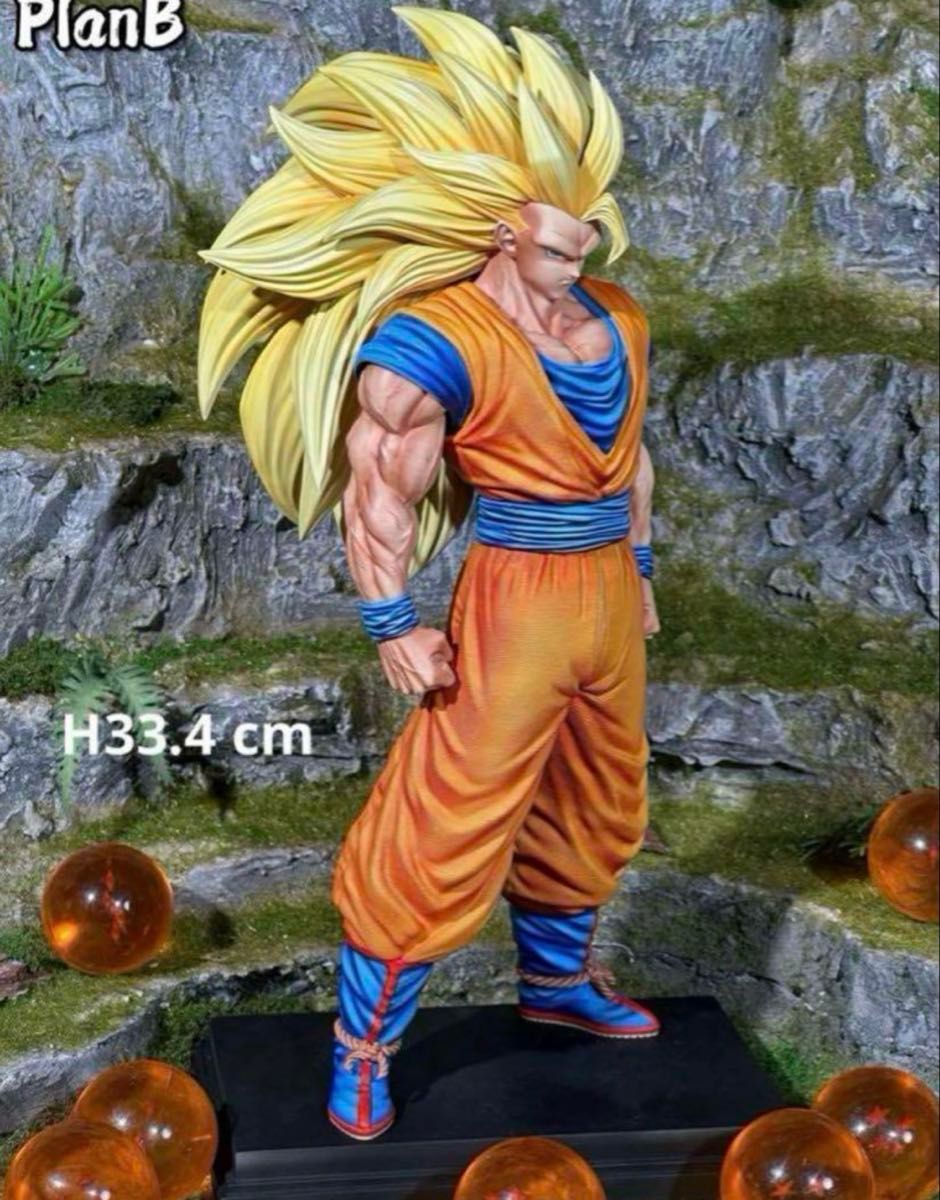 ドラゴンボール 孫悟空 SSJ3 フィギュア ガレージキット ドラゴンボール フィギュア 孫悟空 SSJ3 ガレージキット 未使用