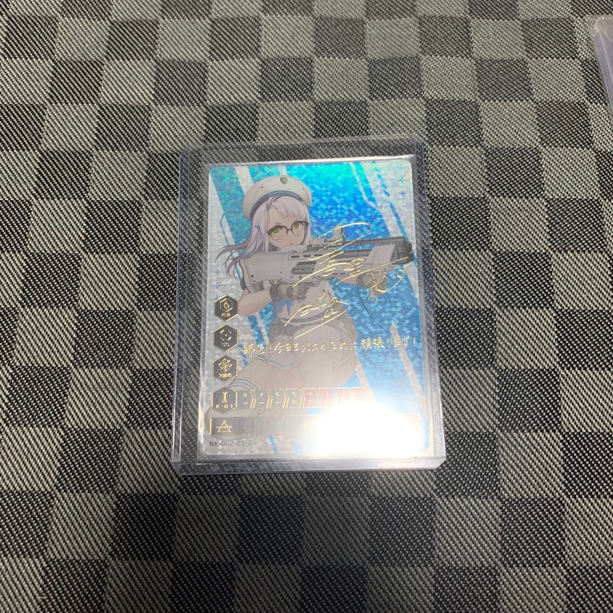 NIKKE DUEL ENCOUNTER ネオン 箔押しサインホロカード ボードゲーム 勝利の女神 NIKKE NIKKE DUEL ENCOUNTER 箔押し