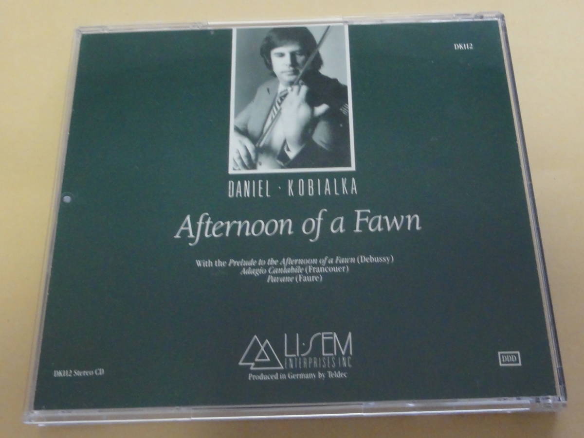 Daniel Kobialka / Afternoon Of A Fawn CD ダニエル コビアルカ ニューエイジ ヒーリング ヴァイオリン VIOLIN_画像2