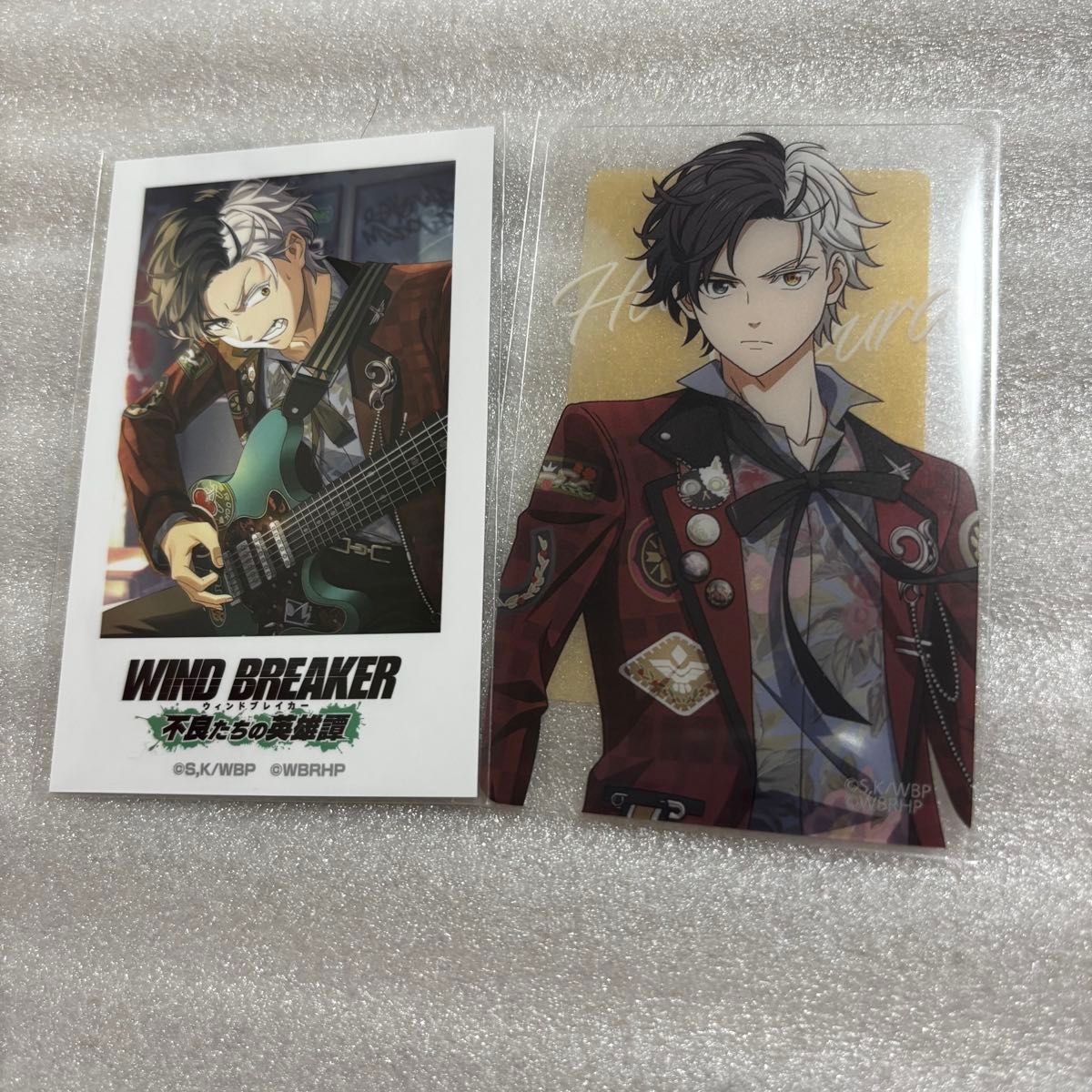 WIND BREAKER 　ウィンヒロ　フォト風カード&缶バッジ グッズ-カード】TVアニメ『WIND BREAKER』 ランダムフォト風