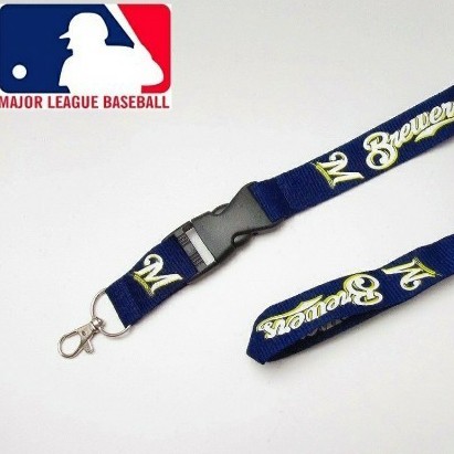 新品 MLB 携帯ストラップ ネックストラップ ミルウォーキー ブリュワーズ