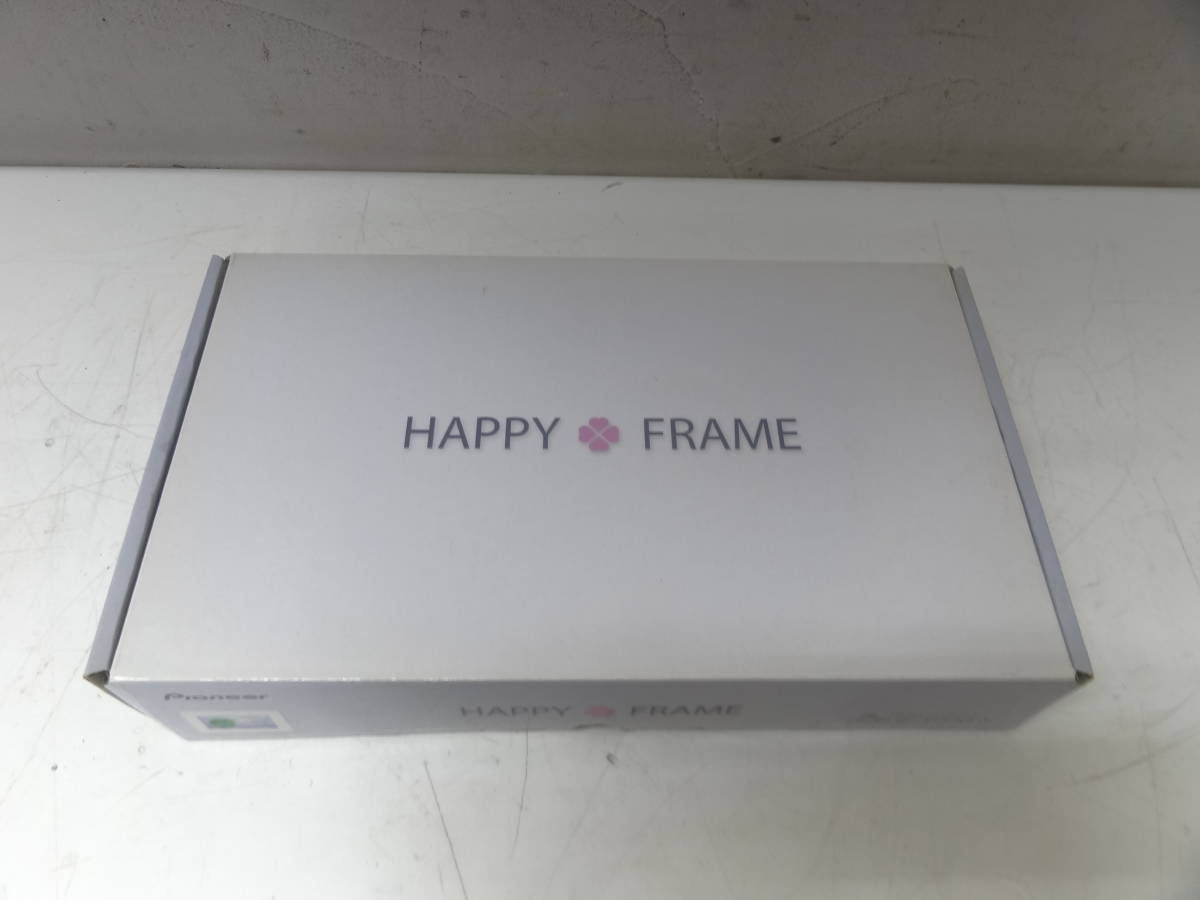 (26）☆HAPPY FRAME☆パイオニア デジタル フォットフレーム ホワイト 7インチ HF-T730-W 未使用品♪