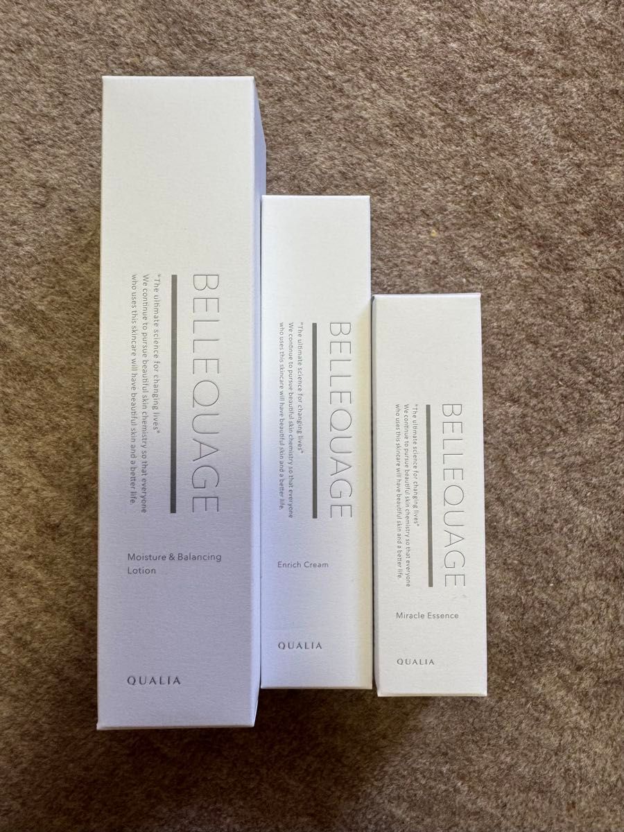 新品未開封クオリヤBELLEQUAGE スキンケアセット 3点セット QUALIA BELLEQUAGE スキンケア3点セット 未使用|Yahoo!フリマ
