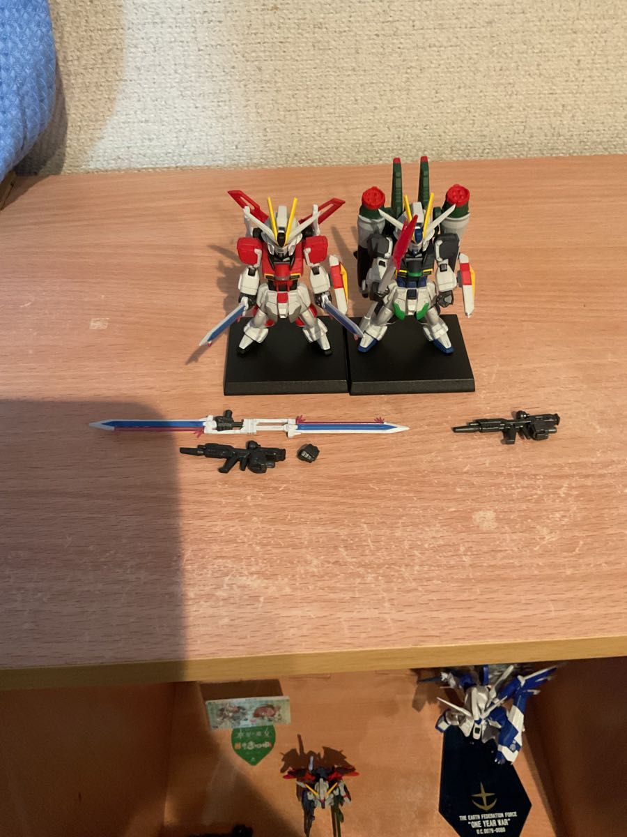 ソードインパルス、ブラストインパルスセット FW GUNDAM CONVERGE インパルスガンダムシルエットセット