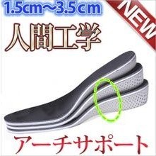 【1.5cm】立体仕上げ 通気性 衝撃吸収 足が疲れにくい メッシュ加工 メンズ レディース サイズ調整可 衝撃吸収インソール 男性 女性_画像1