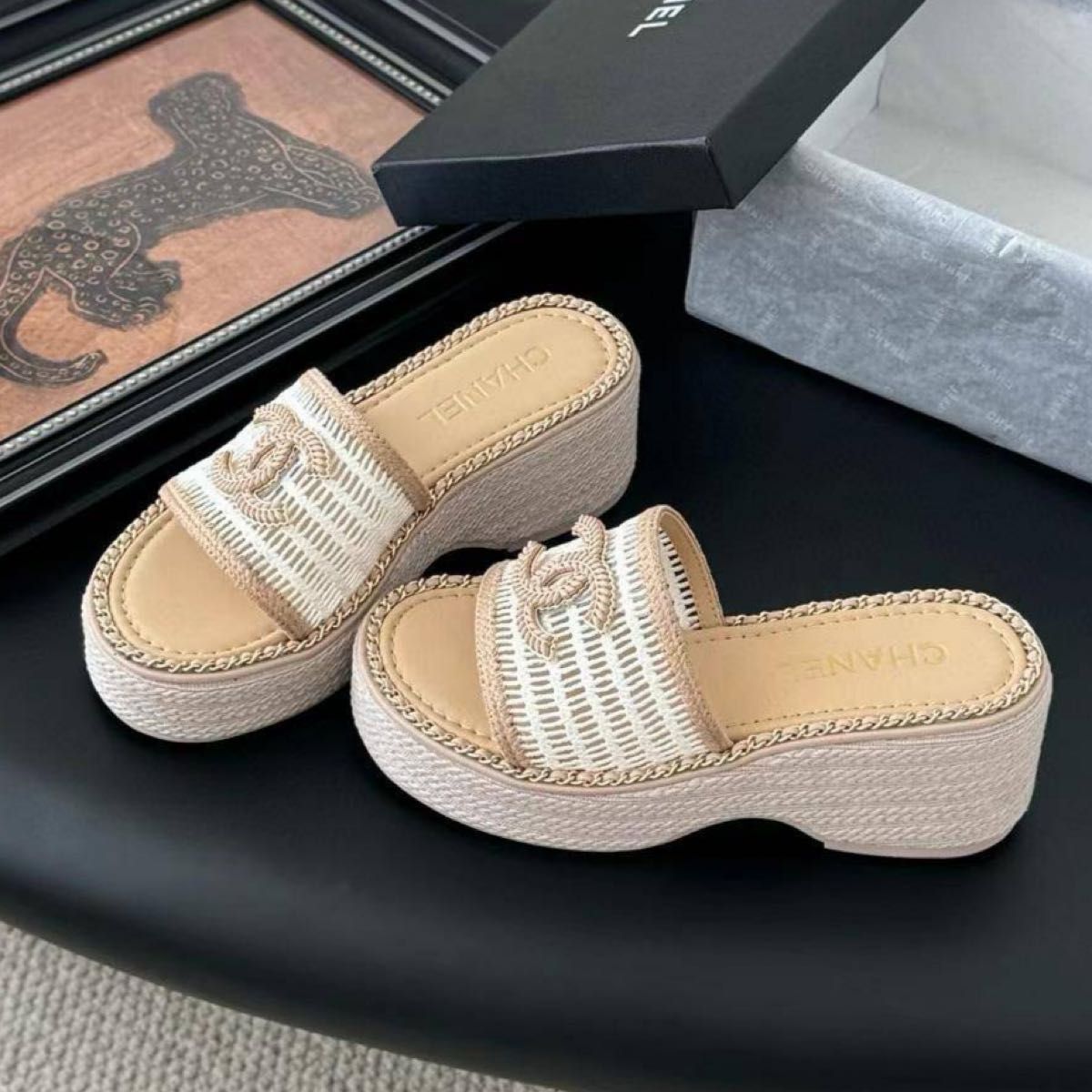 【新品未使用】CHANEL サンダル 新品未使用 サンダル36サイズ|Yahoo!フリマ(旧PayPayフリマ)