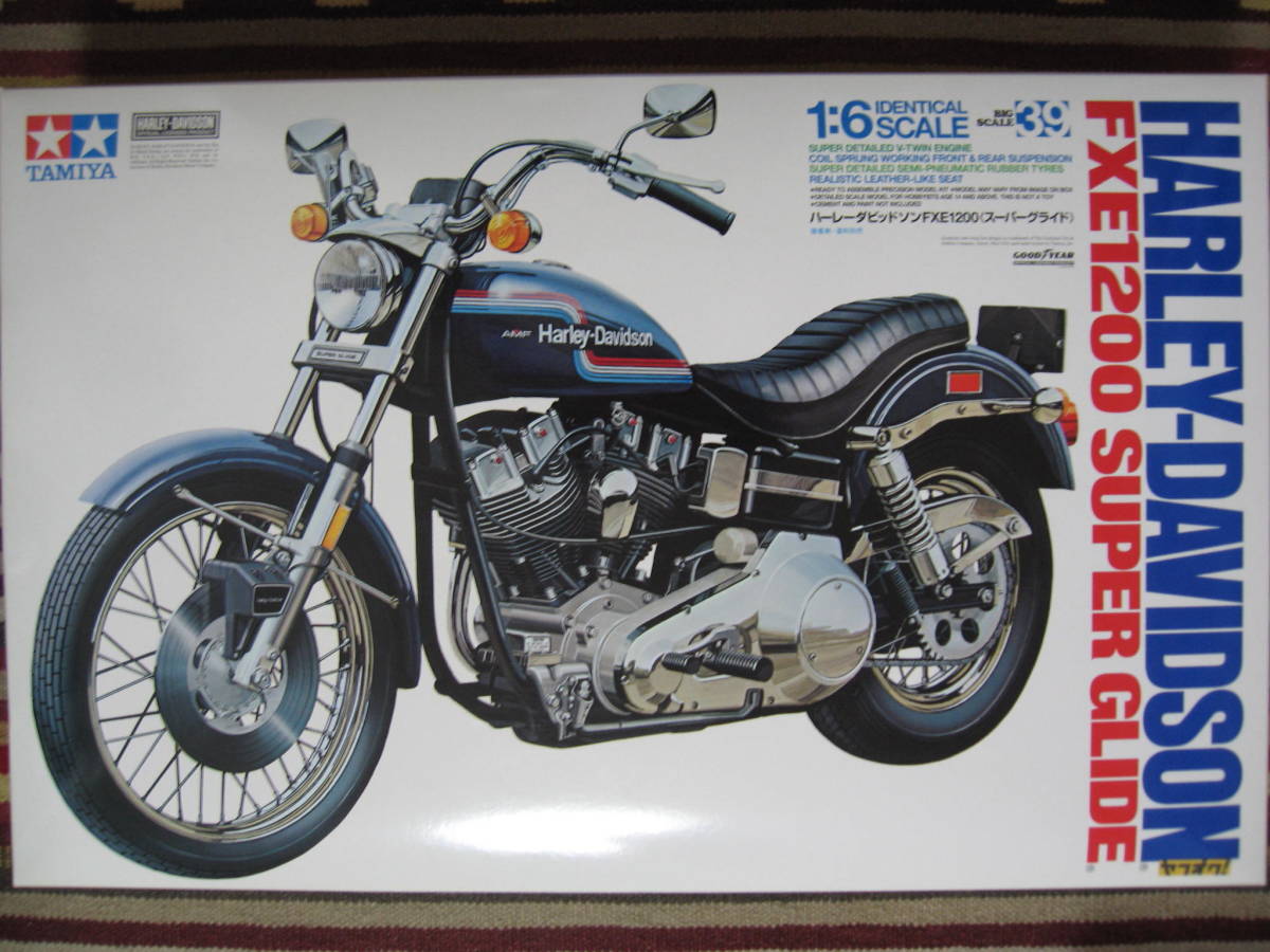 タミヤ 1/6 ハーレーダビッドソン FXE1200 (スーパーグライド) Harley-Davidson_画像1