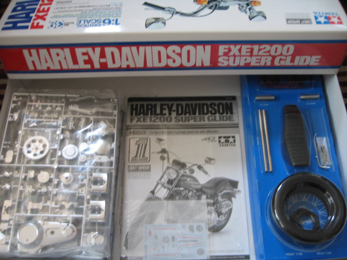 タミヤ 1/6 ハーレーダビッドソン FXE1200 (スーパーグライド) Harley-Davidson_画像3