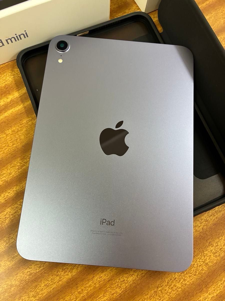 【バッテリー100%】iPad mini 第6世代 パープル 美品 iPad mini第6世代 64GB Wi-Fiモデル パープル【バッテリー最大