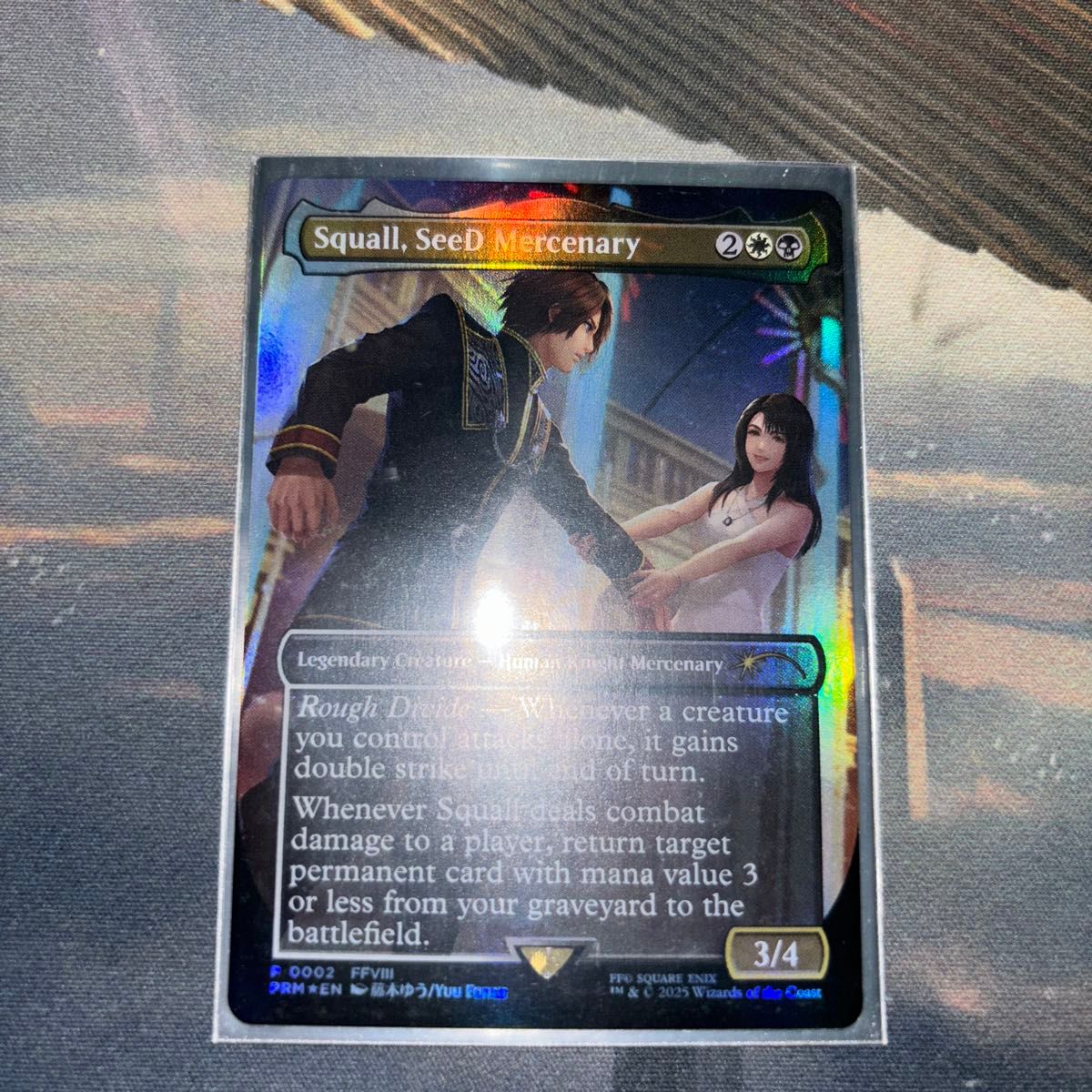 SeeDの傭兵、スコール スタンダードショーダウン MTG 1枚 MTG SeeDの傭兵 スコール スタンダードショーダウン プロモ Foil