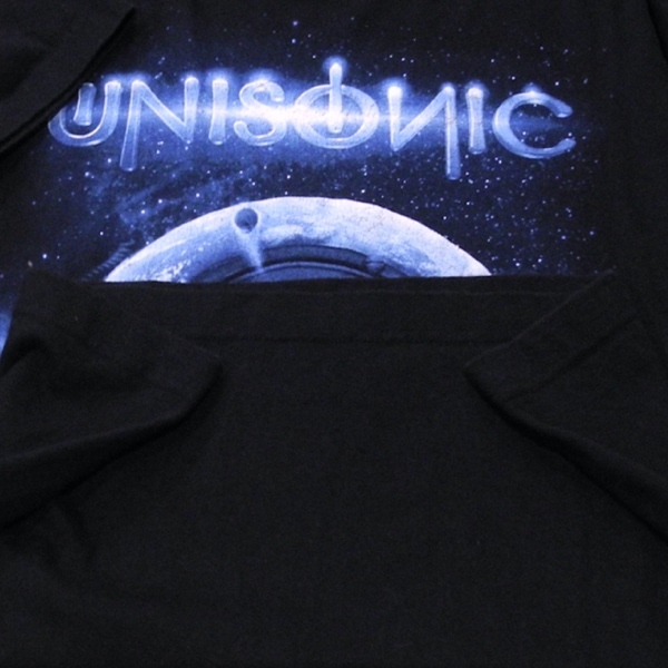 UNISONIC ユニソニック World Tour 2012 オフィシャル ライブ ツアー Tシャツ 黒 M サイズ_画像7