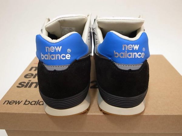【送料無料 即決】NEW BALANCE UK製 M576TNF 29cm US11新品スウェード ナイロン黒灰青ブラックxグレーxブルー ユニオンジャック イギリス製