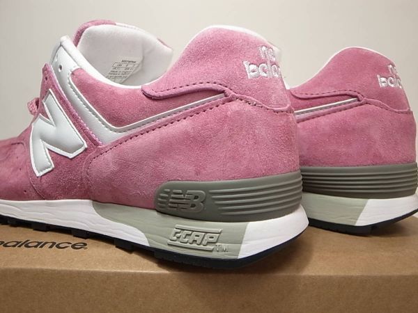 【送料無料 即決】NEW BALANCE UK製 M576PNK 26cm US8新品 30周年記念PINKピンクxホワイト限定オールピッグスキンスエード英国製イギリス製