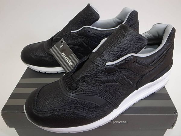 に値下げ! 新品USA製M997BSO黒バイソンBISONオールレザー23.5cm