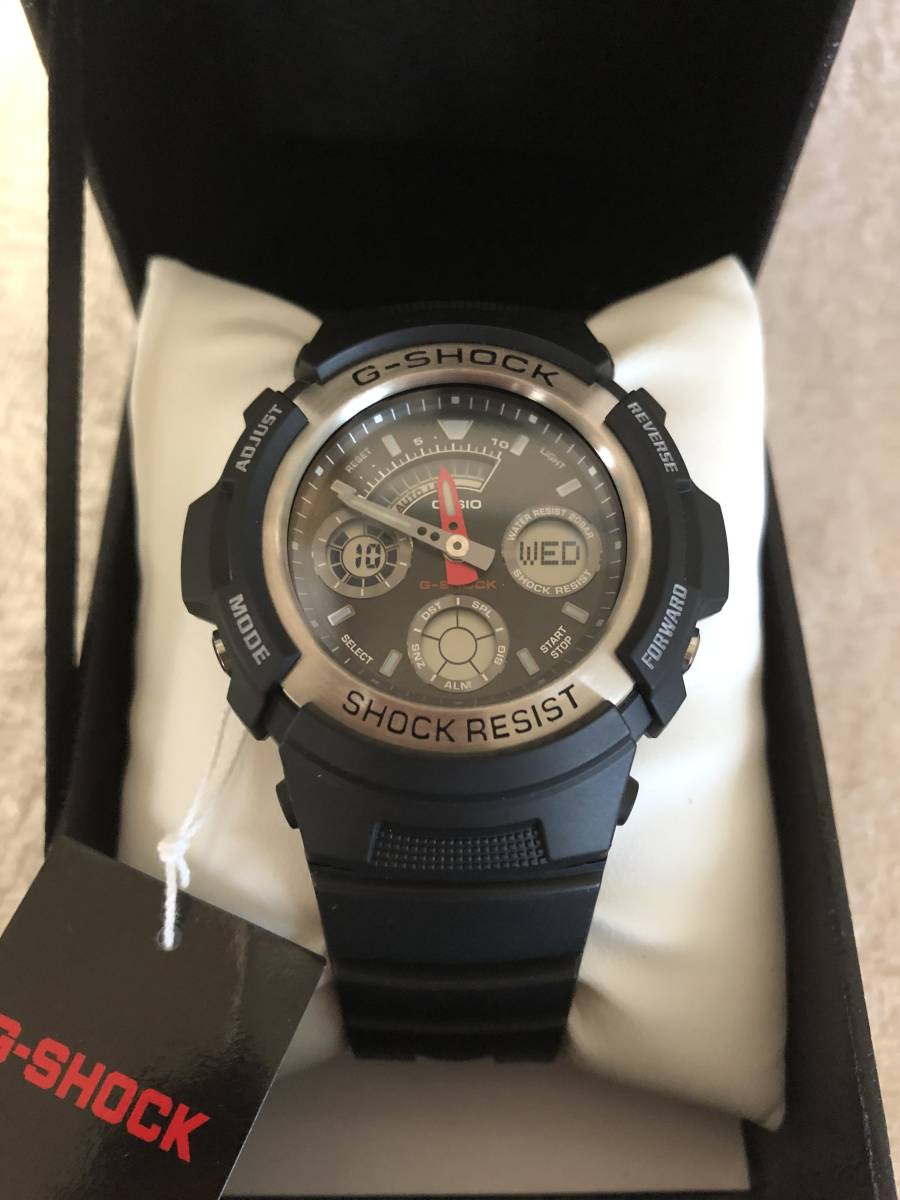 大幅値下げ！期間限定価格！コレクション処分中！売切新品未使用タグ付きG-SHOCK (AW590-1AJF)ケース付！早い者勝ち！_画像2