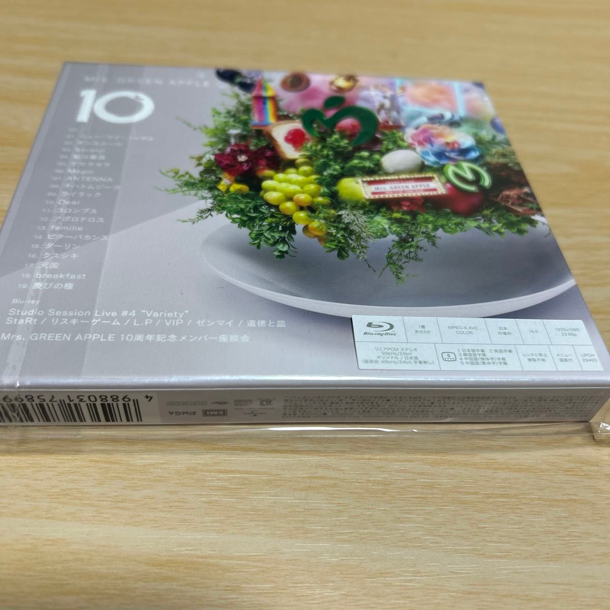 ミセス CD Blu-ray まとめ売り 初回限定盤 Blu-ray付 Mrs GREEN APPLE CD+Blu-ray/10 25/7/8