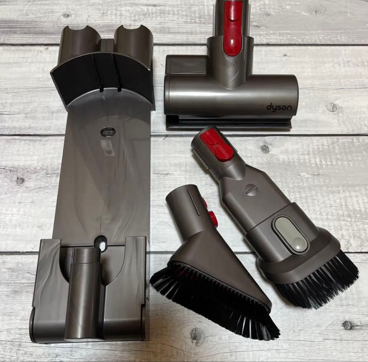 【新品未使用品】ダイソン掃除機アタッチメントセット グレー dyson 純正 掃除機アタッチメントセット 新品未使用 5点セット