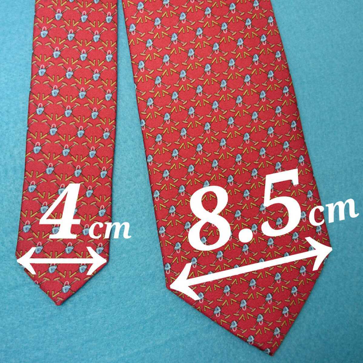 [ не использовался новый товар ] Salvatore Ferragamo Salvatore Ferragamo галстук 3HS1289