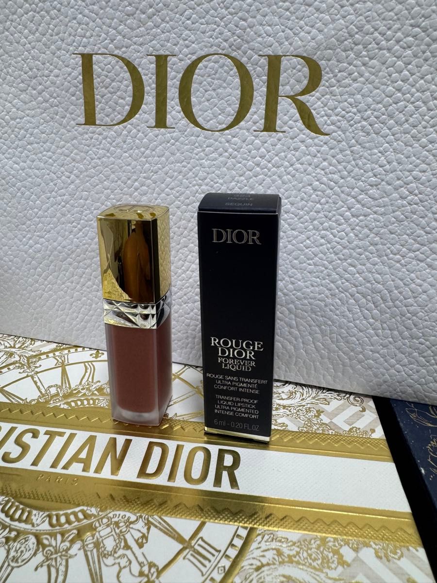 Dior ディオール シークイン 323 ダズル 新品未開封品 ルージュ ディオール フォーエヴァー リキッド シークイン323