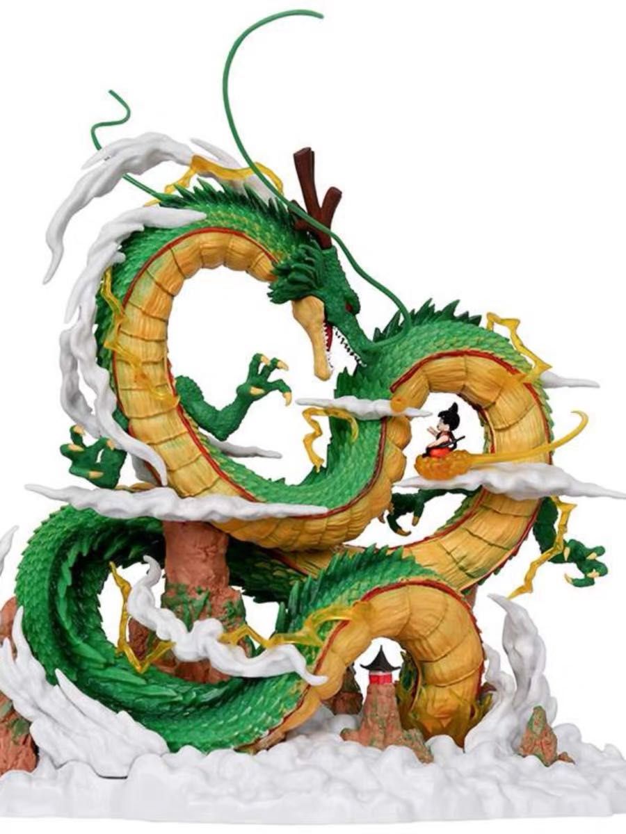 海外限定 ドラコンボール 神龍 フィギュア 幼少期の悟空 25CM 新品 フィギュア 幼少期の悟空 ドラゴンボール 子供時代 神龍