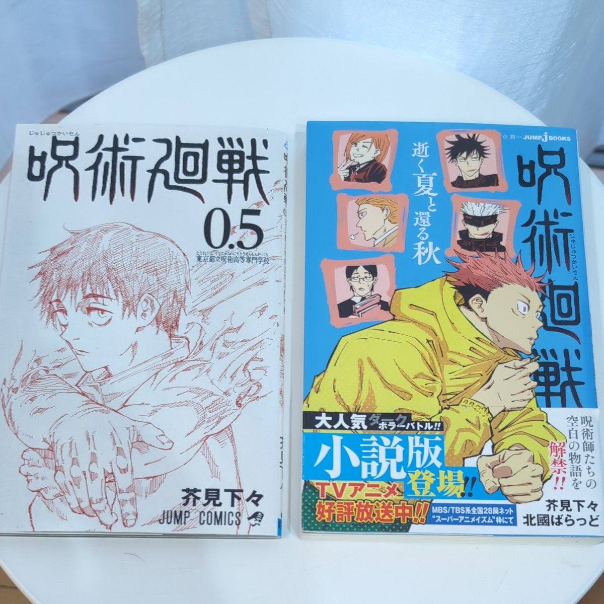 呪術廻戦 0巻〜21巻 0.5巻 公式ファンブック 19巻特典 セット 呪術廻戦 0〜21巻セット+映画特典0 5巻と小説『逝く夏と還る秋