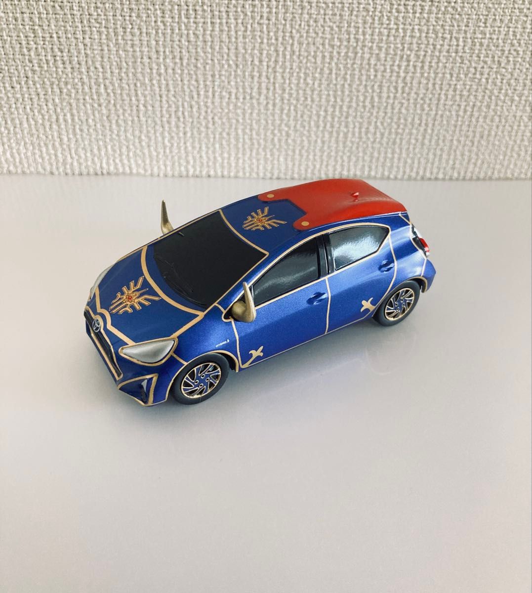 ドラゴンクエスト AQUA ミニカー ミニカー AQUA × ロト装備 ミニカー(ブルー×レッド×カッパー