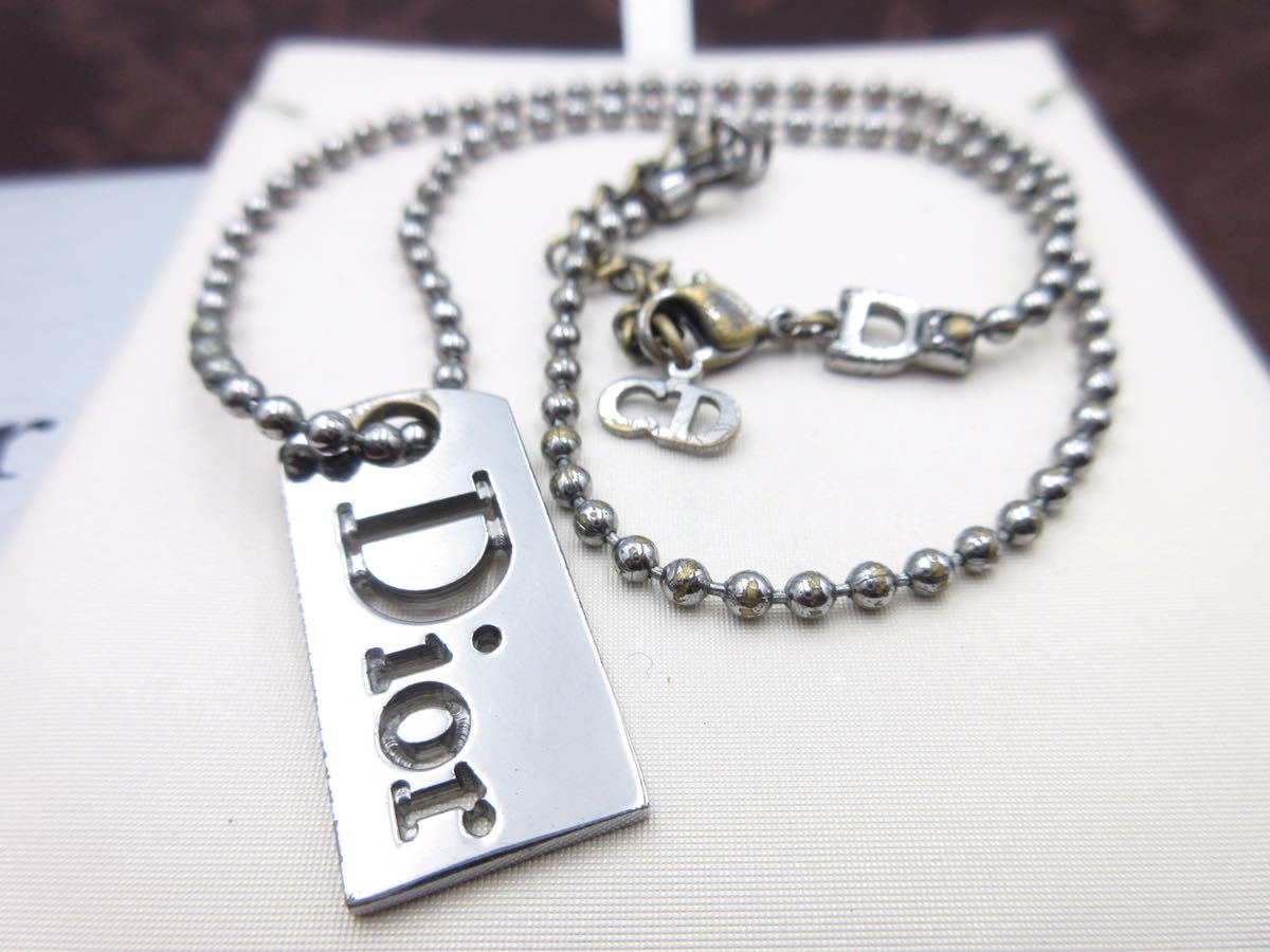 日本格安 本日限定 ほぼ未使用 極美品】Christian Dior ネックレス