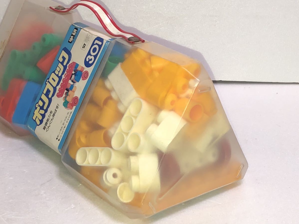新品 未開封 1970 1980年代 当時物 学研 ポリブロック block 新品 未開封 1970 1980年代 当時物 学研 ポリブロック block