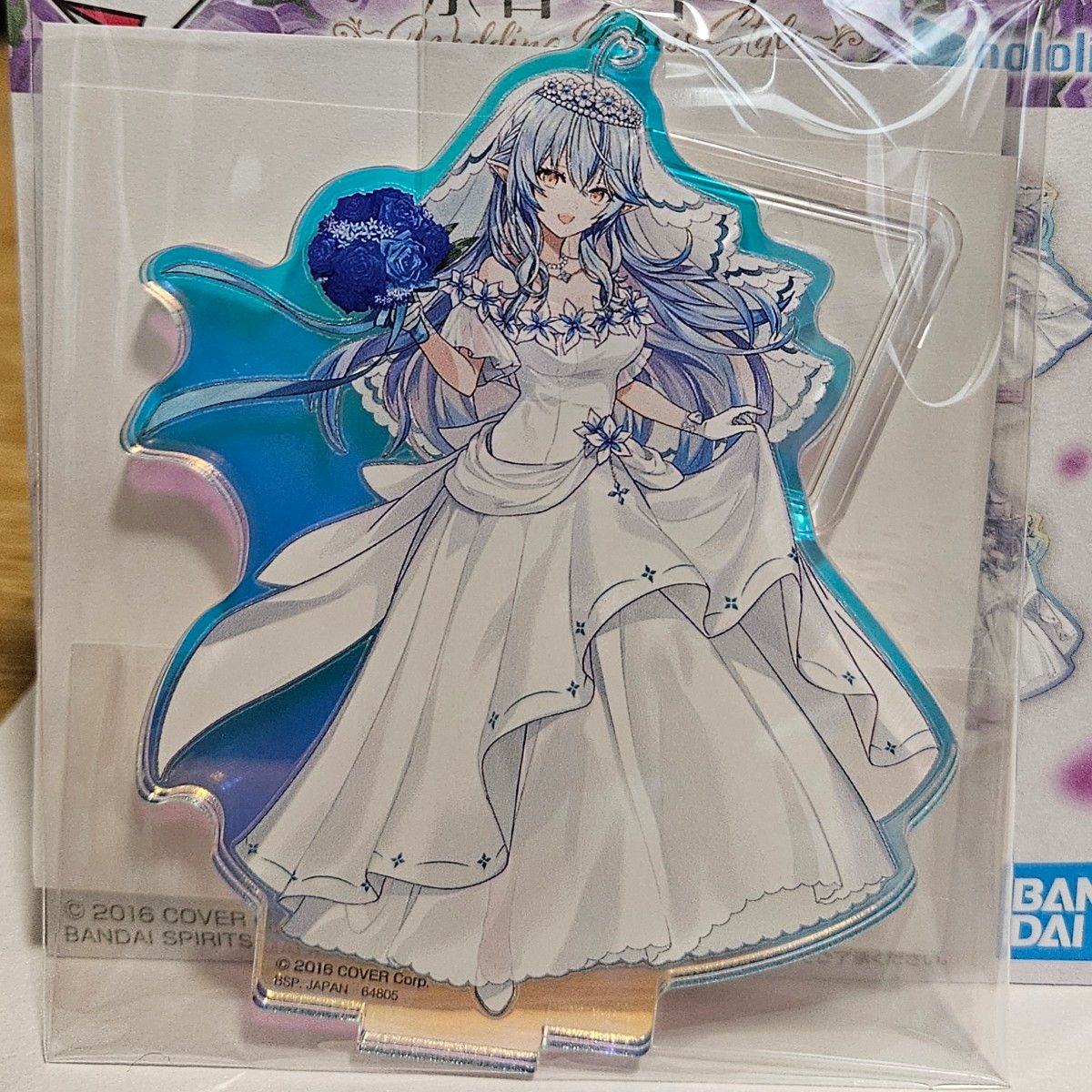 ホロライブ一番くじ 雪花ラミィ賞 フィギュア アクリルスタンド 一番くじ ホロライブ Wedding Dress Style 雪花ラミィ賞 きゅん