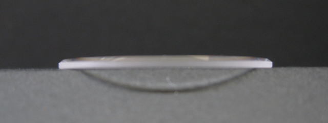 社外 シチズン クリスタル風防(平面) 表示29.30 実測30.91 厚み1.20/CITIZEN Crystal Watch glass (Y-C155) _画像1