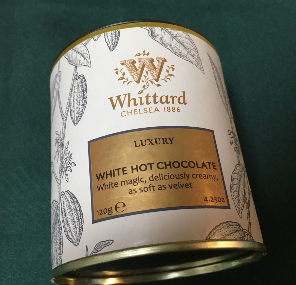 英国　ウィッタード　ホットチョコ　ホワイト&70%カカオ　オーガニック紅茶　3点