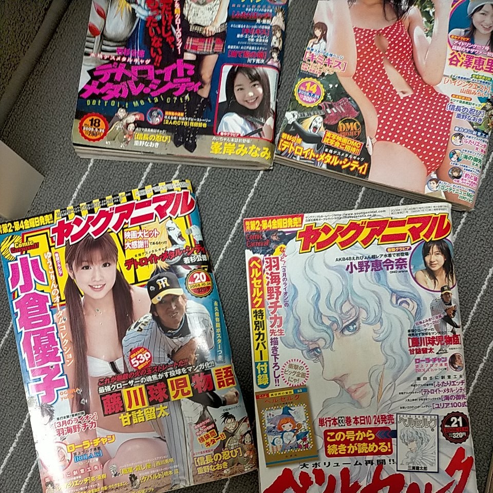 Paypayフリマ ヤングアニマル まとめて Akb48 羽海野チカ Dmc ベルセルク Paypayフリマ ヤングアニマル まとめて Akb48 羽海野チカ Dmc ベルセルク