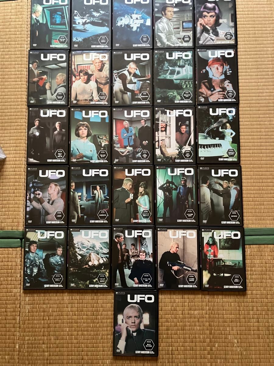 謎の円盤UFO DVD 全26巻 紙ジャケヨレあり DVD 謎の円盤UFO 全26巻 ジェリー