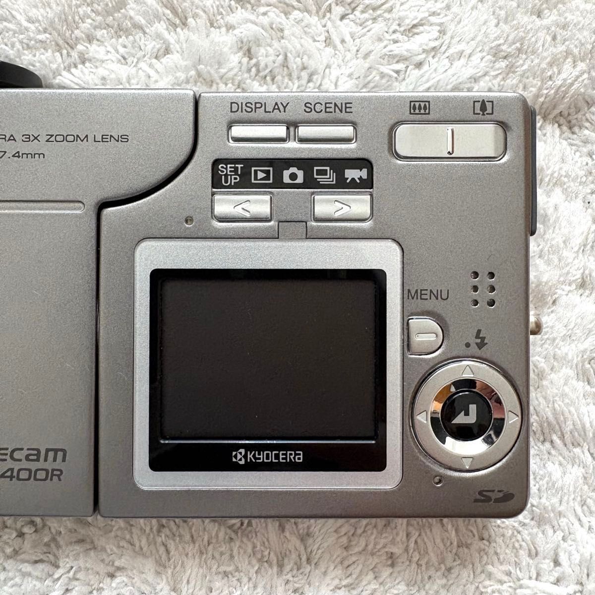 KYOCERA Finecam SL400R ジャンク 希少品【ジャンク品】KYOCERA 京セラ Finecam ファインカム