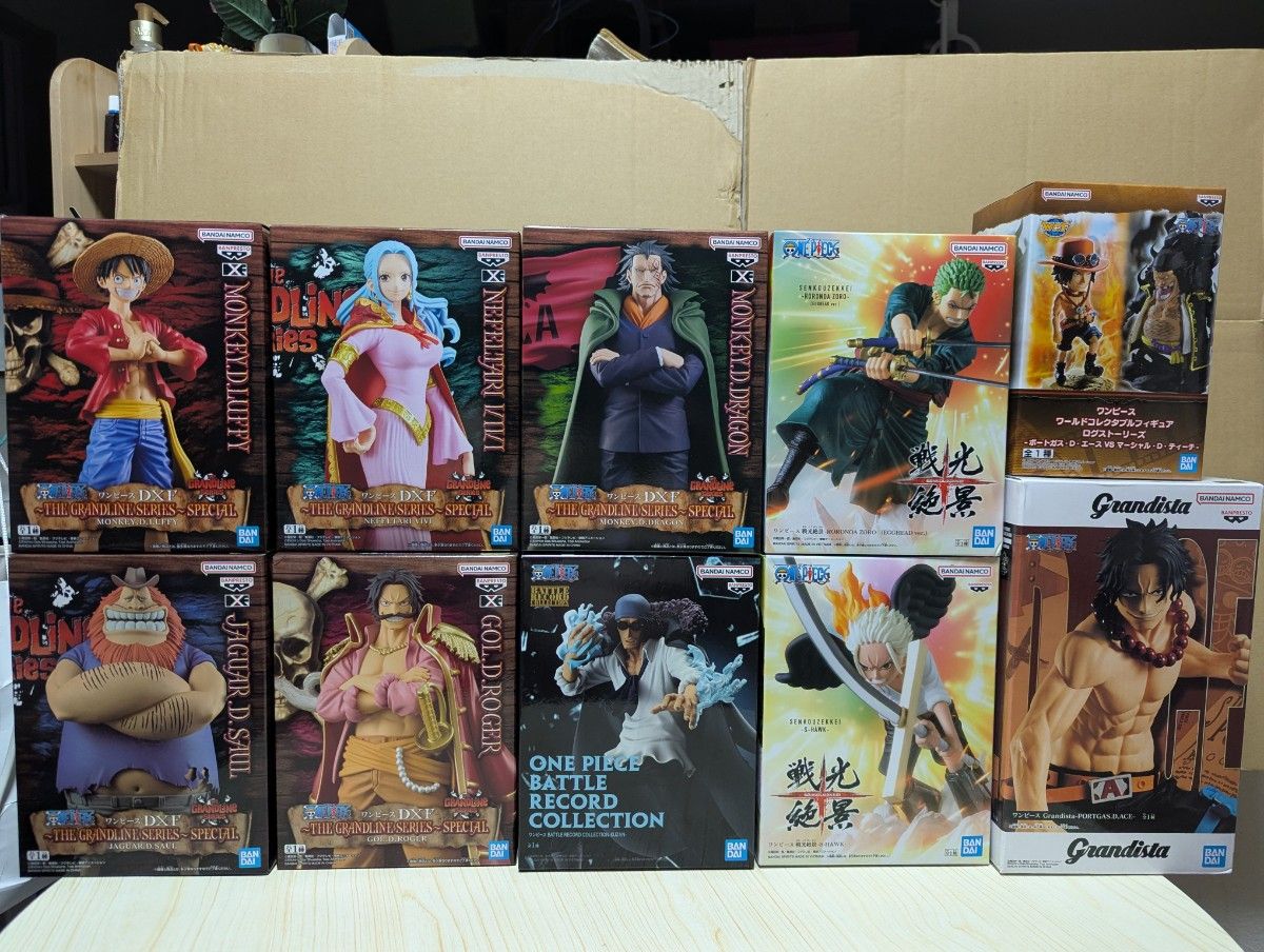 Grandista ワンピース &コレクタブルセット ワンピース Grandista ワーコレ GRANDLINE SERIES 戦光絶景 合計