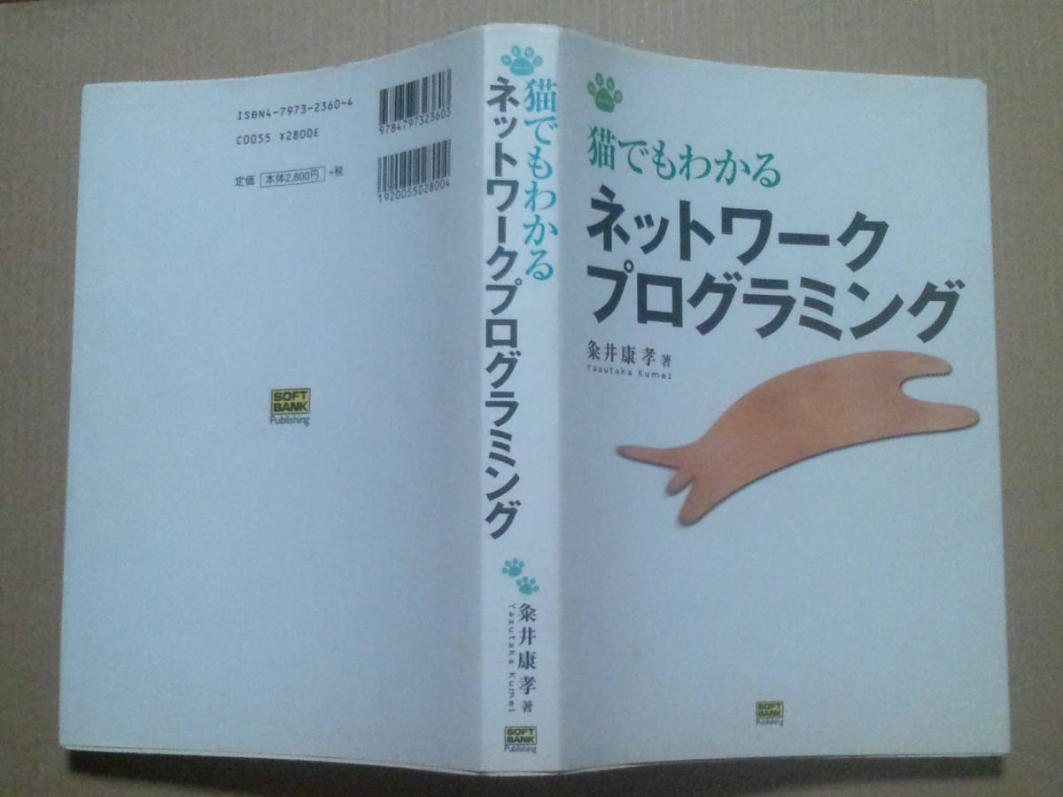  CD無 猫でもわかるネットワークプログラミング 粂井 康孝 著 ソフトバンククリエイティブ_画像1